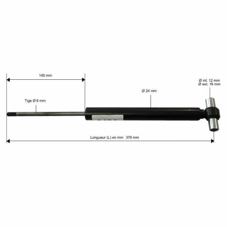 Sangle enroulage automatique 3m x 25mm 550 kg