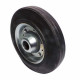 Galet de roue jockey 160X40 acier