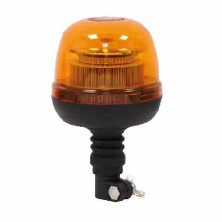 AUTOUTLET 2PCS Gyrophare LED Rotatif Orange 12V-24V 24 Gyrophare