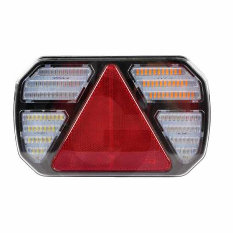 Feu arrière LED 245x150x41 mm Gauche