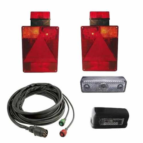 Kit feux complet LIDER avec feux RADEX pour remorque 30740/30760