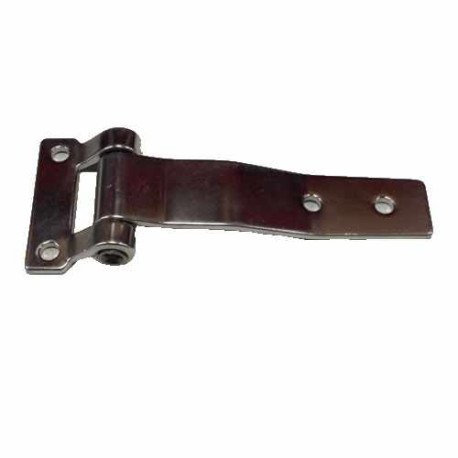 Charnière inox petite porte latérale Lg 180 mm