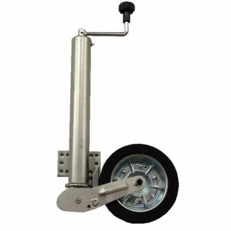 Roue Jockey pour remorque, avec relevage automatique - Accessoire Remorque