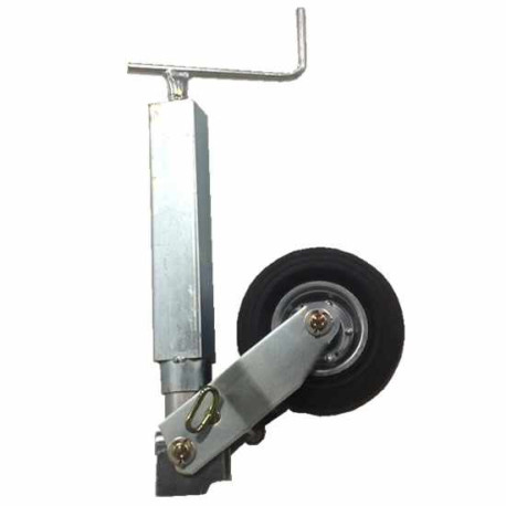 Roue Jockey carré de 70mm Galet 230x75 mm 900kg