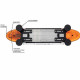 Rampe de signalisation LED 12/24V 100cm magnétique rechargeable