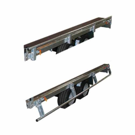 Rambardes latérales ouvrantes pour plateau ridelle serie XR/XRS 302FR