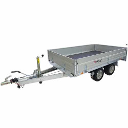 Plateau surbaissé ridelles alu roues dessous gamme XRS 262-5