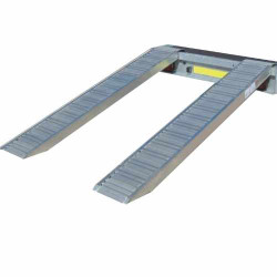 2 rampes aluminium de chargement 2,45m 2,850 tonnes