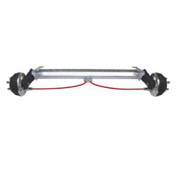 Essieu 1350kg freiné AL-KO 4x130 EAB 1300 Voie 1750mm