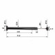 Amortisseur commande de freinage Alko 161S / 161R
