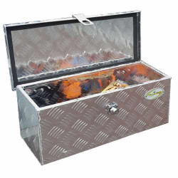 Coffre de rangement aluminium 575 x 245 x 220 mm
