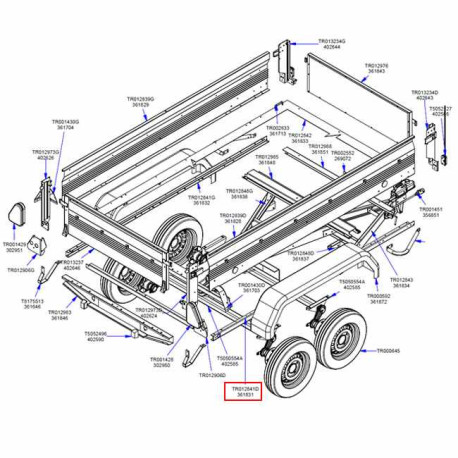 Traverse gauche Norauto Premium 256