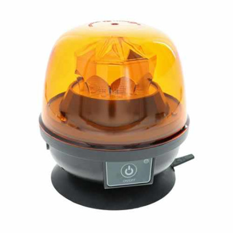 Gyrophare LED magnétique 12V sans fil (Batterie Li-ion)