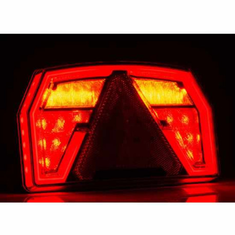 Feu LED Fristom FT-371 Droit/Gauche à câbler + éclaire-plaque