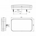 Feu LED Fristom FT-370 Gauche connectique 6 pins