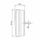 Feu LED Fristom FT113 Gauche/Droit à câbler