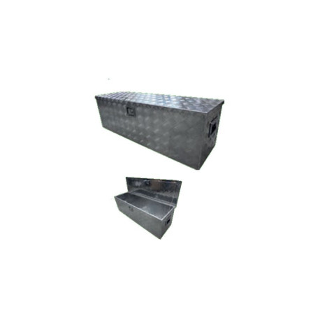 Coffre de rangement aluminium 1230x380x380 mm