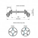 essieu freine knott 750kg eab 1250 plan