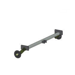 Essieu porte-moto 500 kg voie 1580 EAB 1300