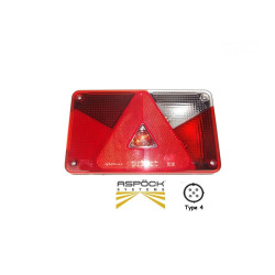 Feu 5 fonctions Aspock Multipoint V Droit