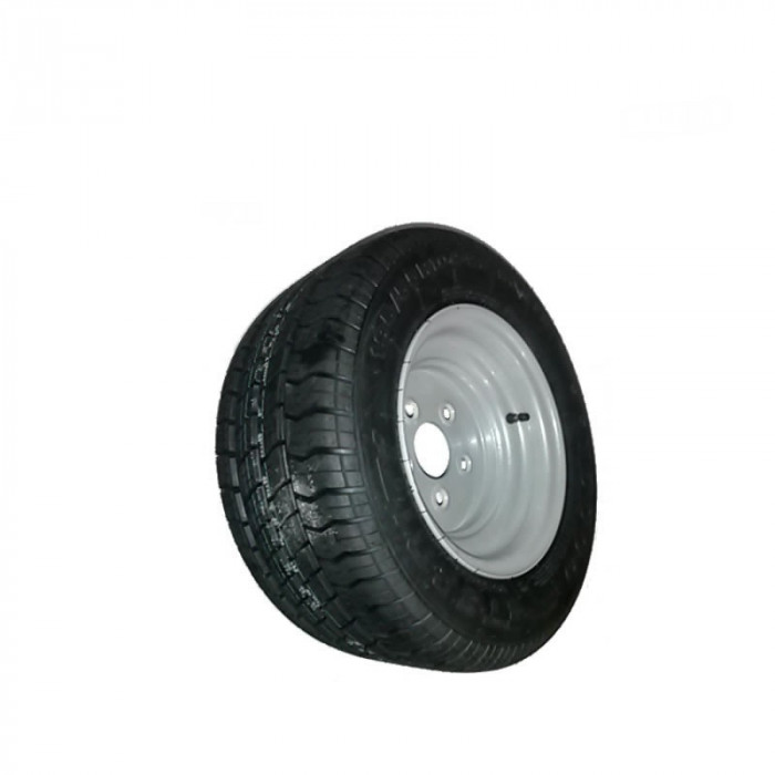 Roue complète 175R13C pneu + jante (cercle de trous 5x112) 730 kg -  Trailergigant