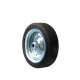Galet de roue jockey télescopique acier 250x85