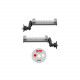2 Demi-essieux AL-KO 1000 kg 4T100