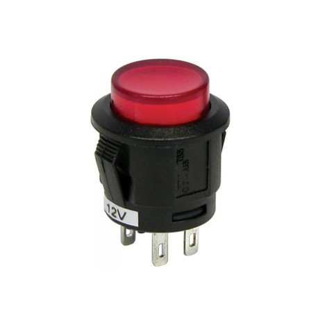 Interrupteur à bascule LED rouge