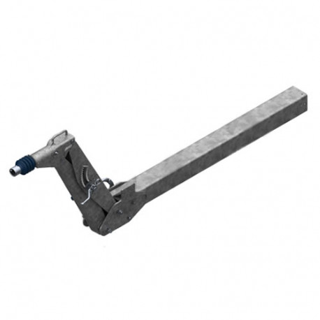 Timon réglable en hauteur BPW AE 3.5-1 A lg.2800mm