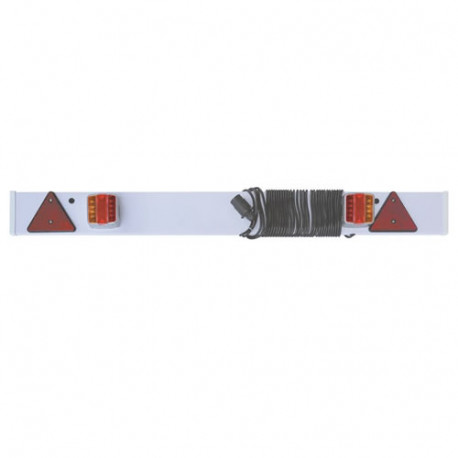 Rampe d'éclairage PVC LED 12V 1,22M