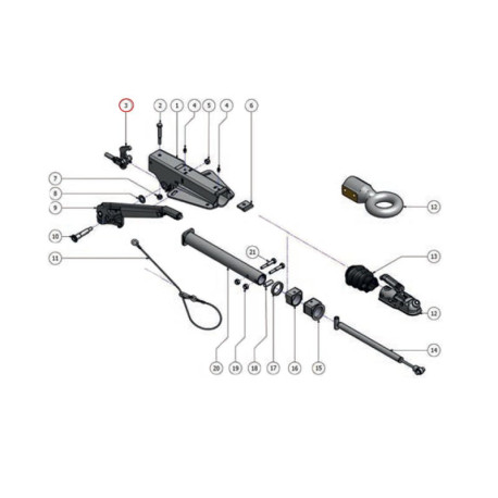 Kit biellette AL-KO 90S - 90S/3