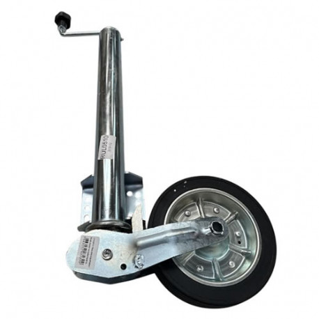 Roue jockey Ø60 mm automatique avec bride