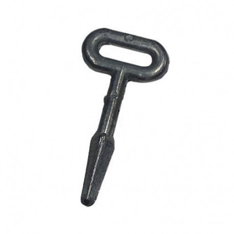 Petite clé carrée pour serrure de coffre à pneu 90x8mm