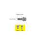 Lot de 4 vis antivol M12x 1,5 x 26 spherique