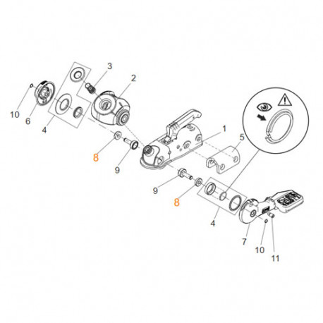 Coussinets AL-KO AKS 1300