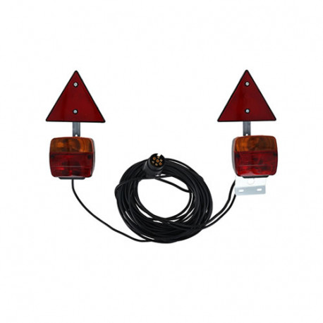 Kit éclairage magnétique + triangles VALERYD 12m de câble