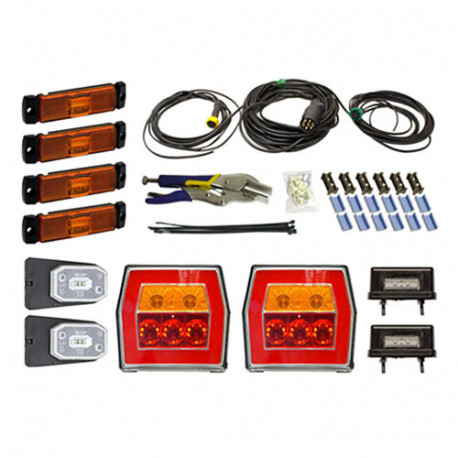 Kit feux complet VALERYD LED SCANDI-122 longueur 7m