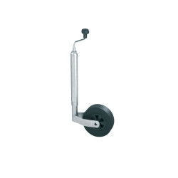 Roue Jockey diamètre 48mm avec Galet 220x85