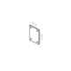 contre plaque support roue jockey carre 70