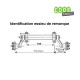 essieu remorque al-ko eab 1100 raccord de roue 100x4