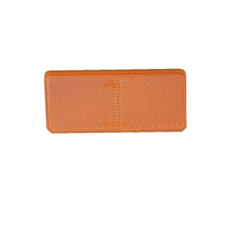 Catadioptre rectangulaire AJBA orange