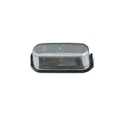 Eclaireur de plaque argenté Jokon 74 x 26 x 27 mm