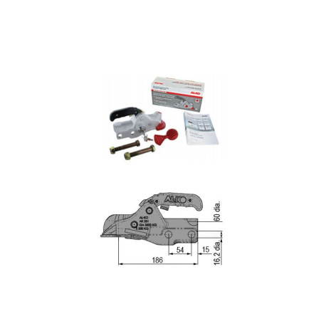 boitier attelage alko 351 avec antivol