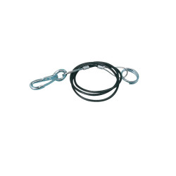 Câble de rupture 950mm mousqueton + anneau