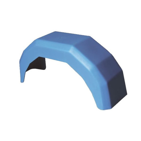 Garde boue 10 pouce plastique bleu