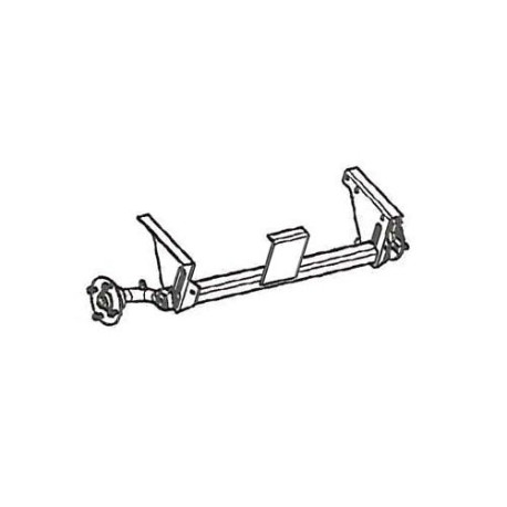 Essieu 750 kg pour remorque trigano abe 160