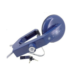 Antivol sabot de roue bleu
