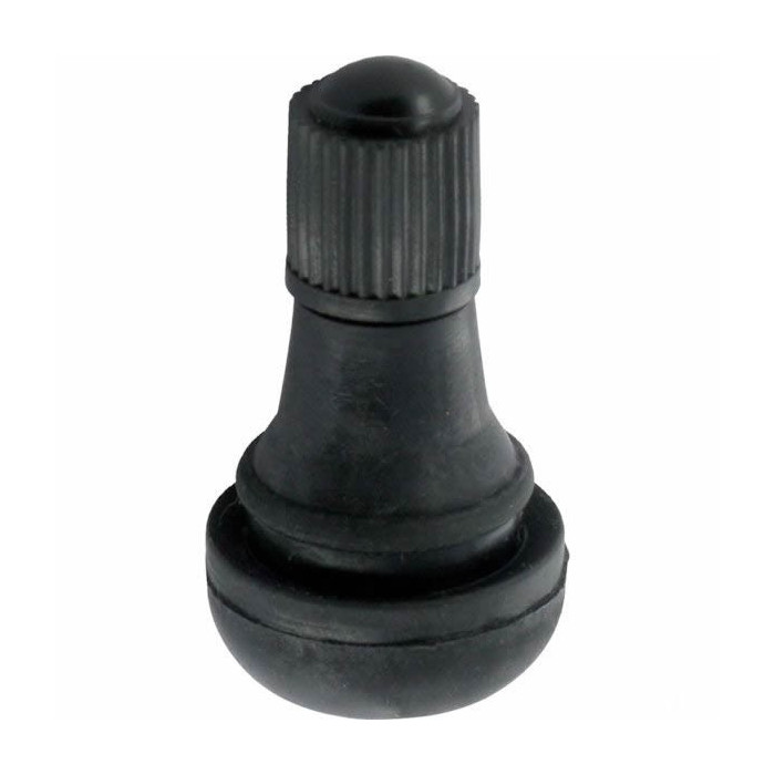  Fydun 10 pièces Tige de Valve de Pneu TR412, Laiton Valve de  Pneu enfichable Caoutchouc Noir Court pour Trous de Jante Tubeless 6,5 mm  sur pneus de véhicule Standard