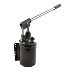 Pompe hydraulique manuelle 4L acier