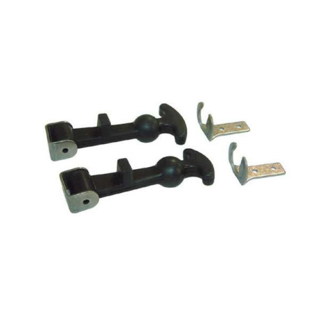 Lot de 2 attaches capot 120mm